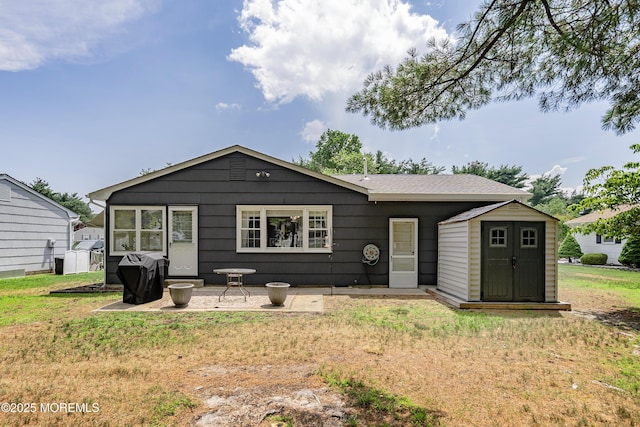 1086 Edgebrook Dr S, Toms River, NJ 08757 - back of house featuring a shed, a patio, and a yard