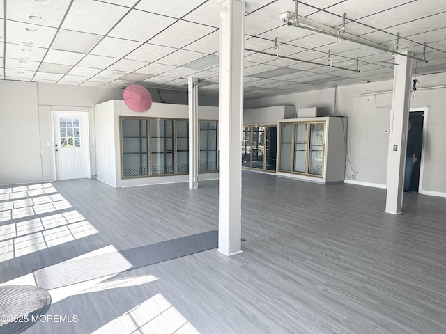 570 Mantoloking Rd, Brick, NJ 08723 - garage with baseboards