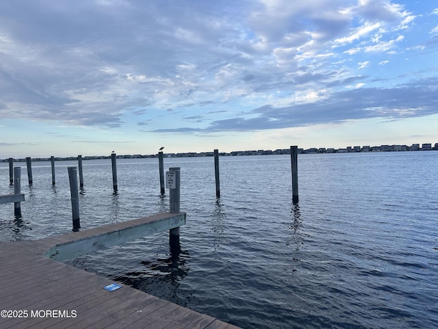 570 Mantoloking Rd, Brick, NJ 08723 - dock area featuring a water view