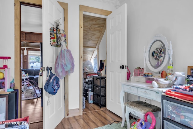 614 Bay Blvd, Bayville, NJ 08721 - hall featuring wood finished floors