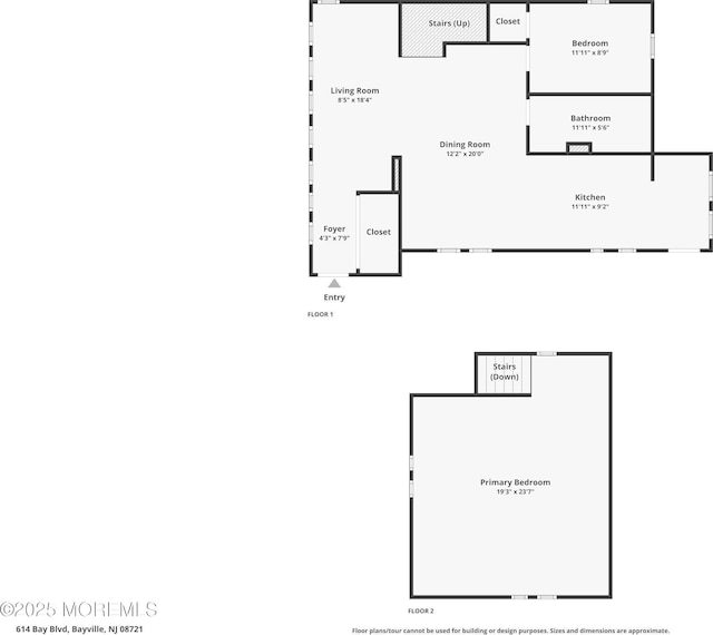 614 Bay Blvd, Bayville, NJ 08721 - view of home floor plan