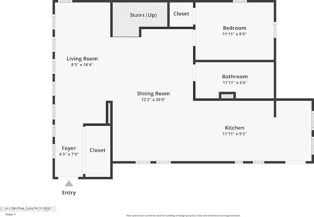614 Bay Blvd, Bayville, NJ 08721 - view of floor plan / room layout