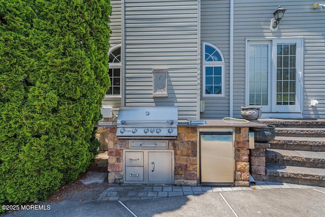 101 Taft Ct, Brick, NJ 08724 - view of patio featuring exterior kitchen