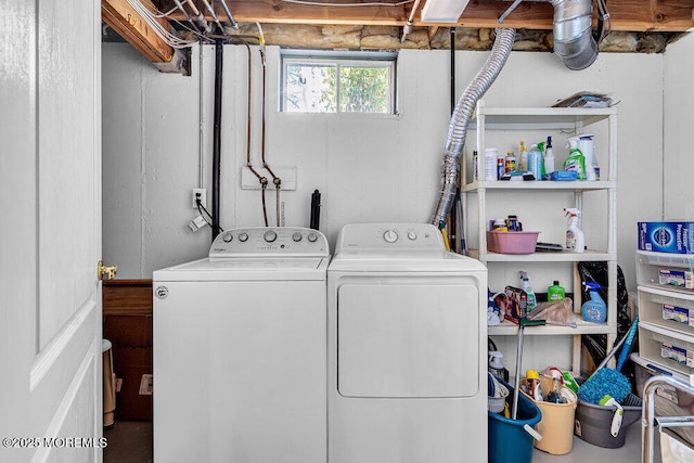 101 Taft Ct, Brick, NJ 08724 - washroom with washer and clothes dryer