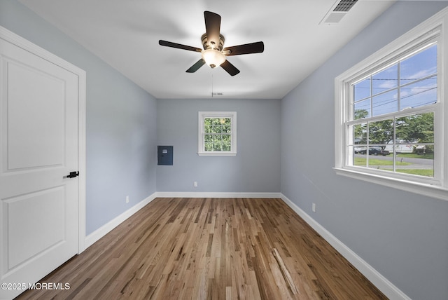34 Traymore Rd, Freehold, NJ 07728 - unfurnished room featuring wood finished floors and a ceiling fan