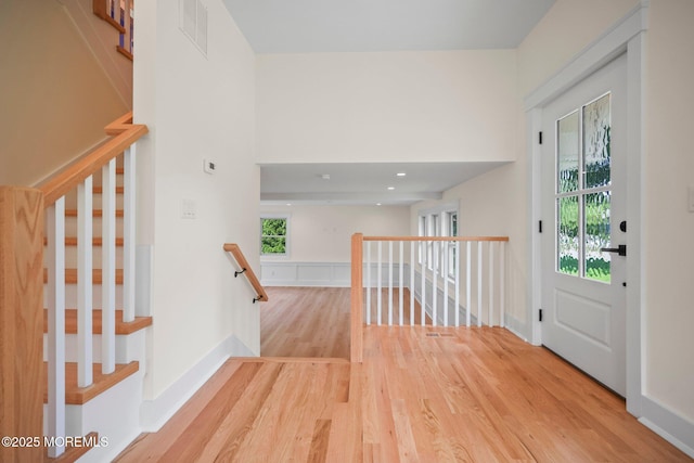 569 Ocean Blvd, Leonardo, NJ 07737 - foyer with wood finished floors and baseboards