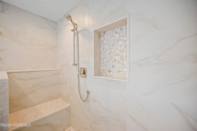 569 Ocean Blvd, Leonardo, NJ 07737 - bathroom featuring tiled shower