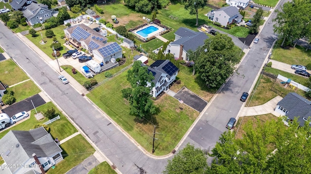 569 Ocean Blvd, Leonardo, NJ 07737 - aerial overview of property's location with nearby suburban area and a pool area
