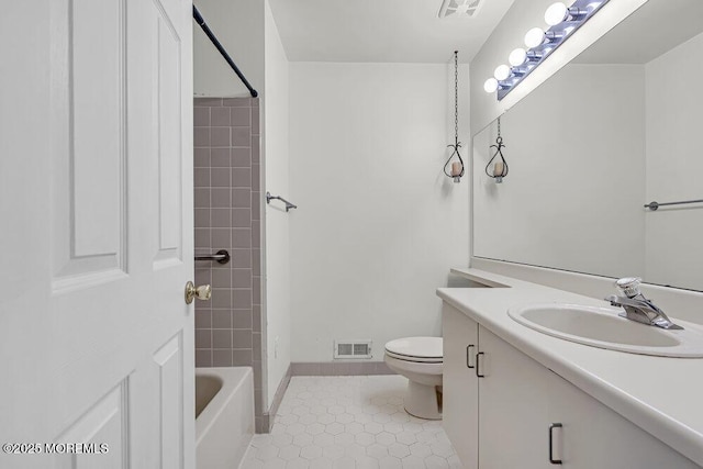 106 Tarpon Dr, Sea Girt, NJ 08750 - full bathroom featuring vanity, tile patterned flooring, and bathing tub / shower combination
