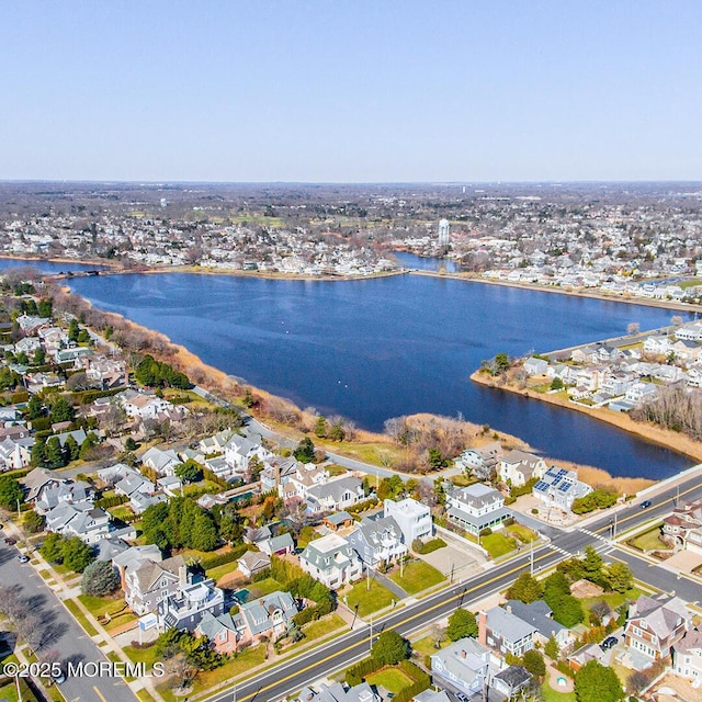 106 Tarpon Dr, Sea Girt, NJ 08750 - aerial overview of property's location featuring a large body of water and nearby suburban area