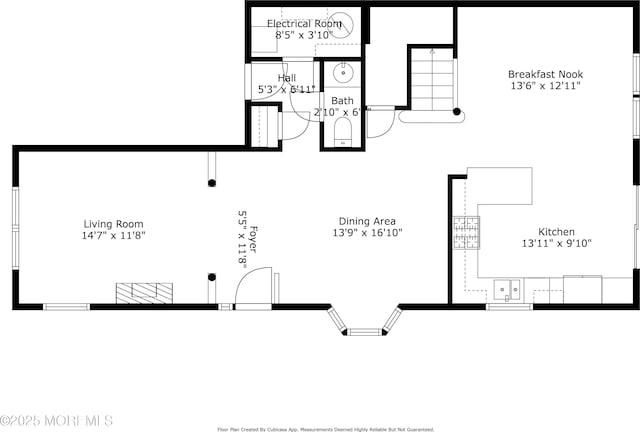 106 Tarpon Dr, Sea Girt, NJ 08750 - view of floor plan / room layout