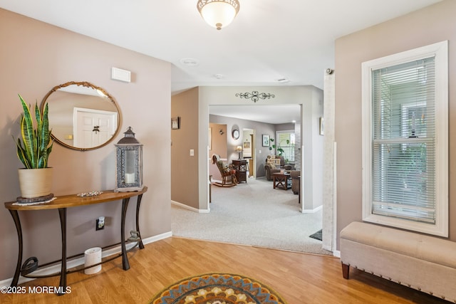 7 Plymouth Dr, Howell, NJ 07731 - foyer entrance with baseboards and wood finished floors