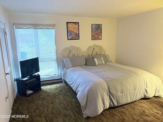 170 E Holly Ln Unit 105, Little Egg Harbor, NJ 08087 - bedroom featuring multiple windows and carpet flooring
