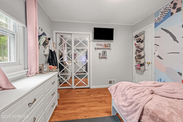 15 Park Blvd, Ocean Twp, NJ 07712 - bedroom featuring light wood finished floors and ornamental molding