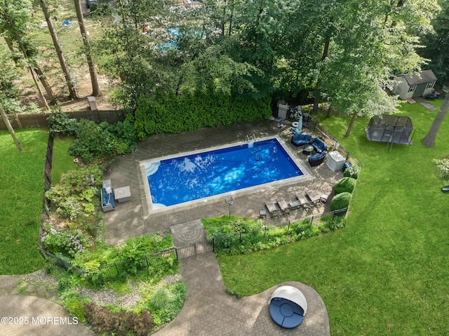 79 Cypress Neck Rd, Lincroft, NJ 07738 - view of pool