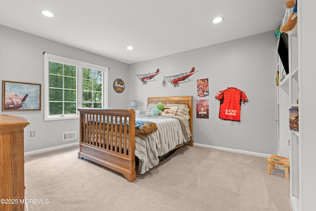 79 Cypress Neck Rd, Lincroft, NJ 07738 - bedroom featuring carpet and recessed lighting