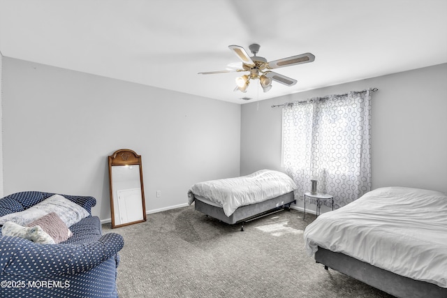 100 Case Rd, Lakewood, NJ 08701 - bedroom featuring carpet flooring and a ceiling fan