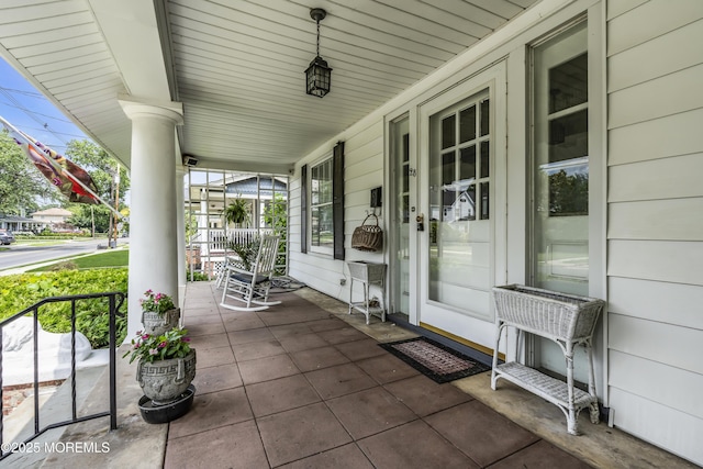 28 Broadway Rd, Freehold, NJ 07728 - view of covered porch