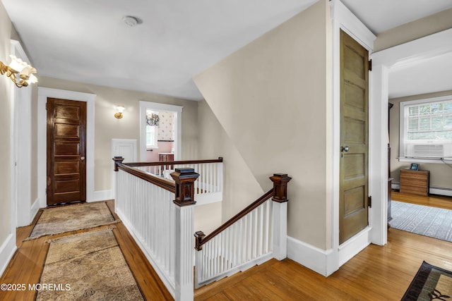 28 Broadway Rd, Freehold, NJ 07728 - entrance foyer featuring hardwood / wood-style floors and cooling unit