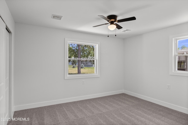 503 Jamaica Blvd, Toms River, NJ 08757 - unfurnished bedroom featuring carpet, a closet, and a ceiling fan