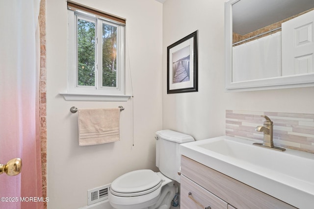 11 Hazelwood Ct, Howell, NJ 07731 - bathroom with vanity and tasteful backsplash