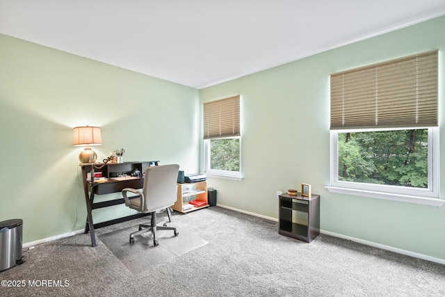 11 Hazelwood Ct, Howell, NJ 07731 - carpeted office featuring baseboards