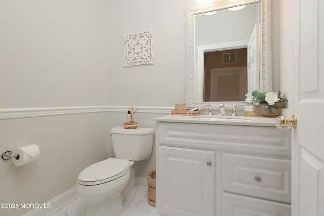 408 April Way, Middletown, NJ 07748 - bathroom with vanity and tile patterned flooring