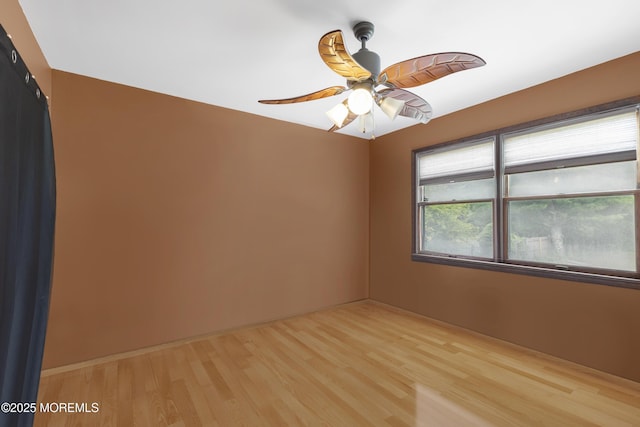 444 Pfister Rd, Jackson, NJ 08527 - empty room with light wood-type flooring and ceiling fan
