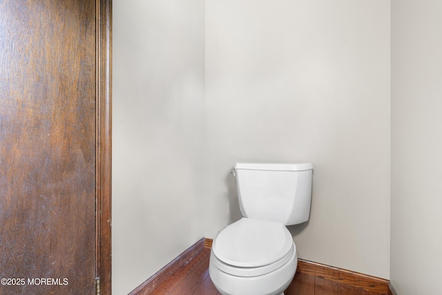 444 Pfister Rd, Jackson, NJ 08527 - bathroom with toilet and wood-type flooring