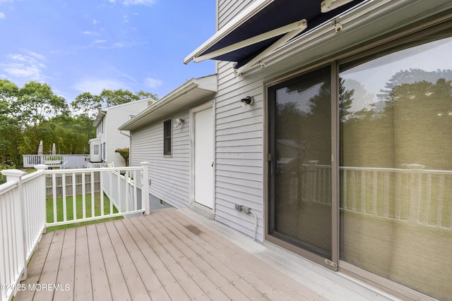 444 Pfister Rd, Jackson, NJ 08527 - view of wooden terrace