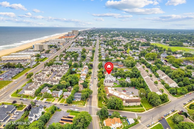 402 2nd Ave, Long Branch, NJ 07740 - aerial view of unending shoreline