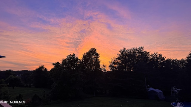 16 Arrowhead Way, Millstone, NJ 08535 - view of nature at dusk
