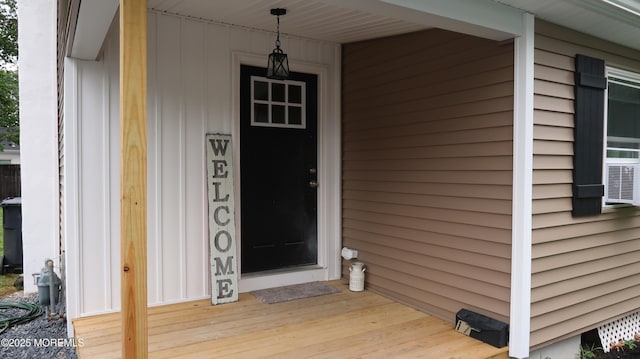 17 Mayfair Ct, Brick, NJ 08723 - view of exterior entry with board and batten siding