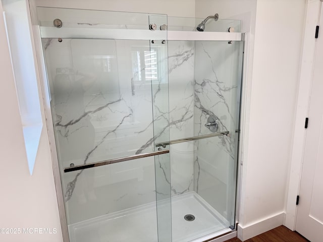17 Mayfair Ct, Brick, NJ 08723 - full bathroom with a marble finish shower