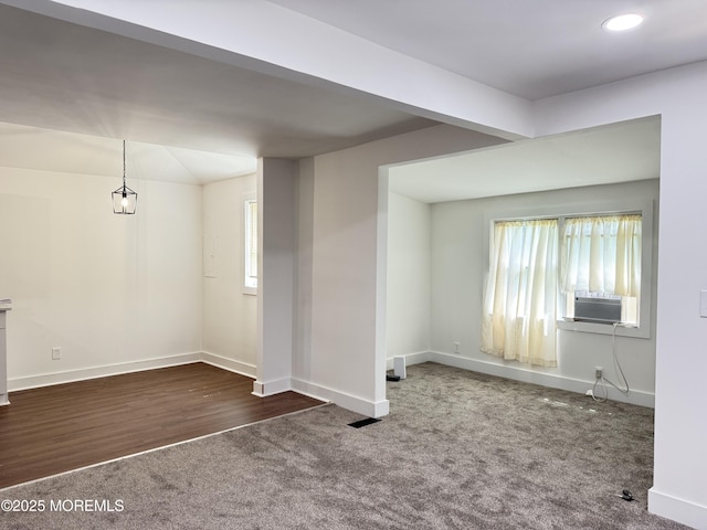 17 Mayfair Ct, Brick, NJ 08723 - unfurnished room featuring dark colored carpet, plenty of natural light, recessed lighting, and cooling unit