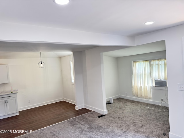 17 Mayfair Ct, Brick, NJ 08723 - unfurnished dining area featuring carpet floors, plenty of natural light, and cooling unit