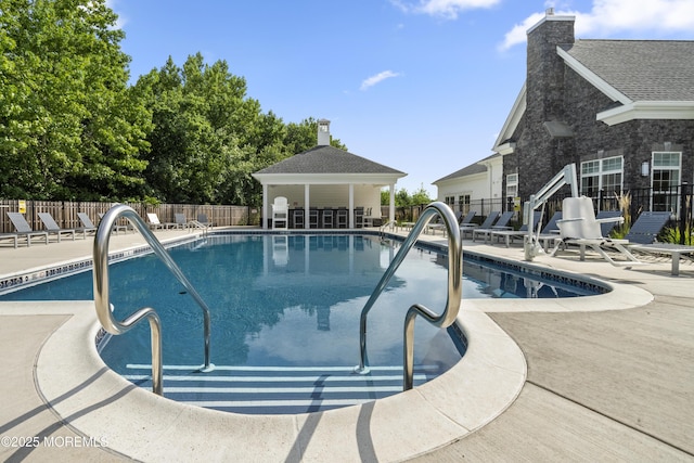 28202 Radford Ct, Monroe, NJ 08831 - community pool featuring a patio area