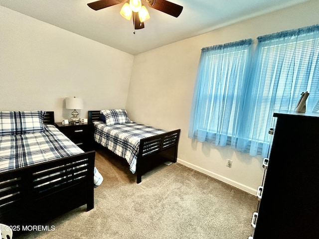 38 Crescent St, Keansburg, NJ 07734 - bedroom with carpet floors and a ceiling fan