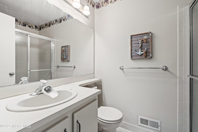 7 Steeple Chase Ct, Tinton Falls, NJ 07724 - full bath with vanity and a shower with door