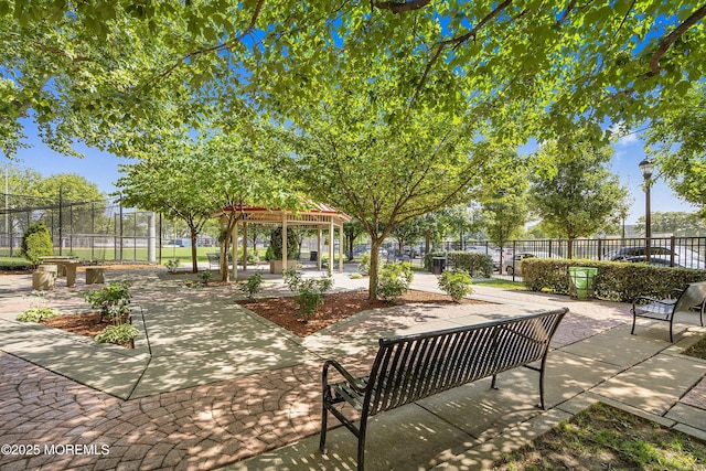 200 Paterson Plank Rd Unit 302, Union City, NJ 07087 - view of community with a gazebo