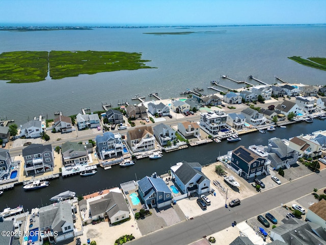 1856 Mill Creek Rd, Beach Haven West, NJ 08050 - aerial view of residential area with a nearby body of water