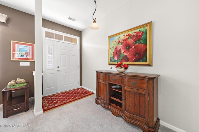 45 Marigold Ln, Little Egg Harbor, NJ 08087 - entryway featuring light carpet and baseboards