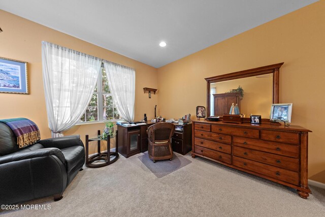 45 Marigold Ln, Little Egg Harbor, NJ 08087 - office area featuring carpet and recessed lighting