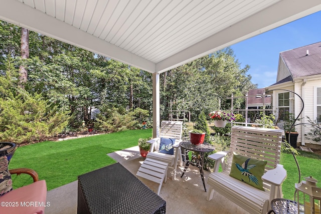 45 Marigold Ln, Little Egg Harbor, NJ 08087 - view of patio
