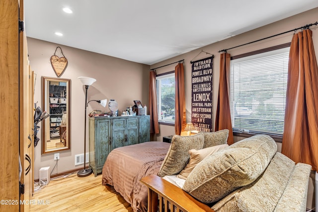 14 Copperfield Ct, Eatontown, NJ 07724 - bedroom with light wood-style flooring and recessed lighting