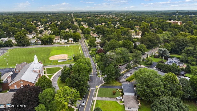 72 Broadway Rd, Freehold, NJ 07728 - aerial overview of property's location featuring nearby suburban area