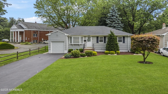 72 Broadway Rd, Freehold, NJ 07728 - view of front of home featuring driveway, a garage, and a shingled roof