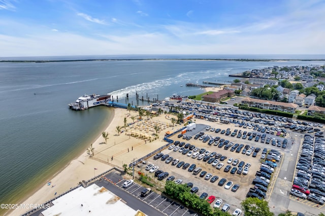 13 Locust St, Highlands, NJ 07732 - drone / aerial view of a large body of water