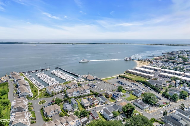 13 Locust St, Highlands, NJ 07732 - bird's eye view of a nearby body of water