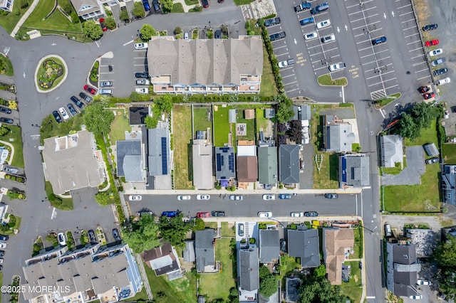 13 Locust St, Highlands, NJ 07732 - aerial view of property and surrounding area featuring nearby suburban area